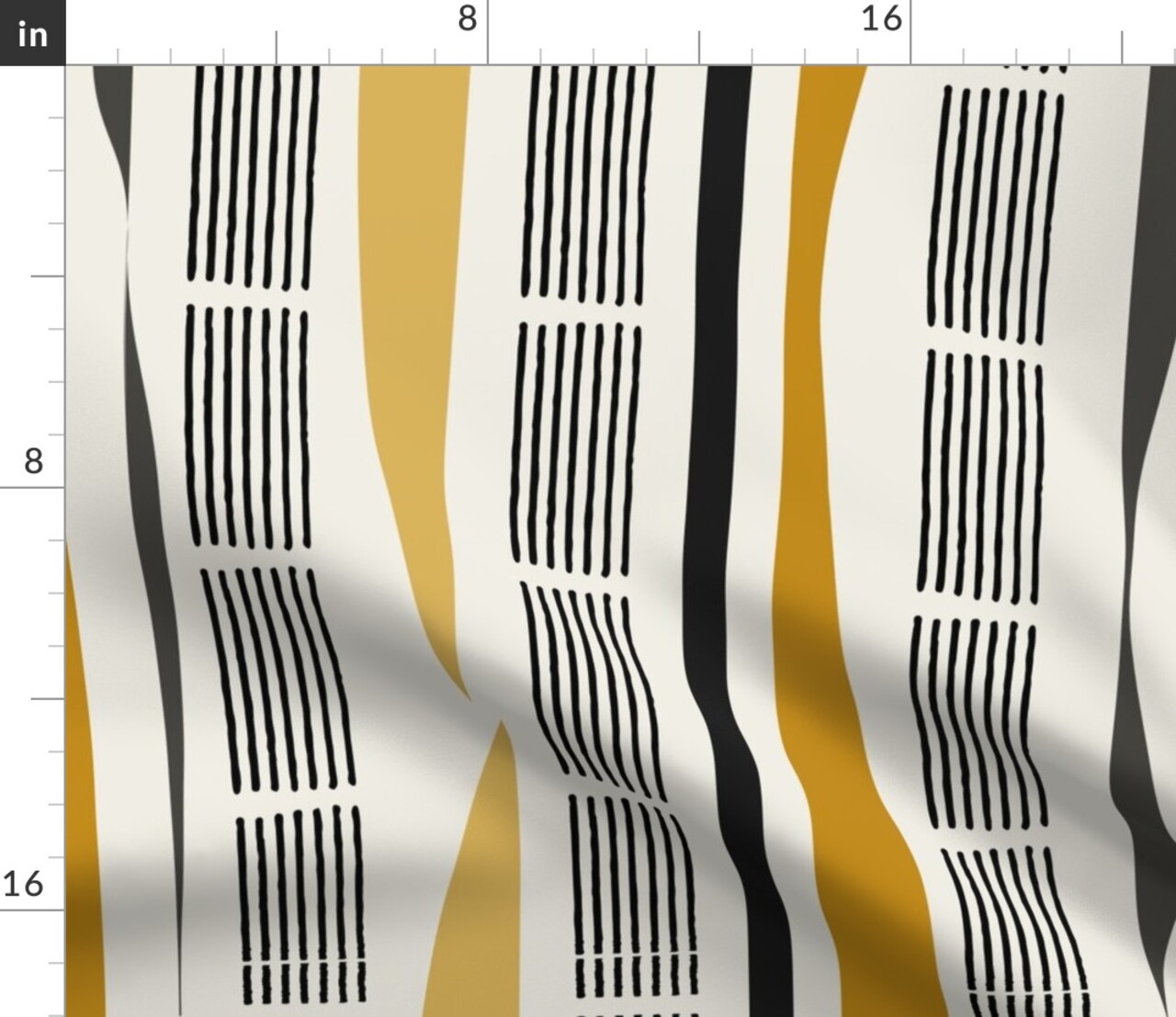 Modern Bold Mixed Print Custom Printed Fabric by Spoonflower Various Fabrics by the Yard or Fat Quarter